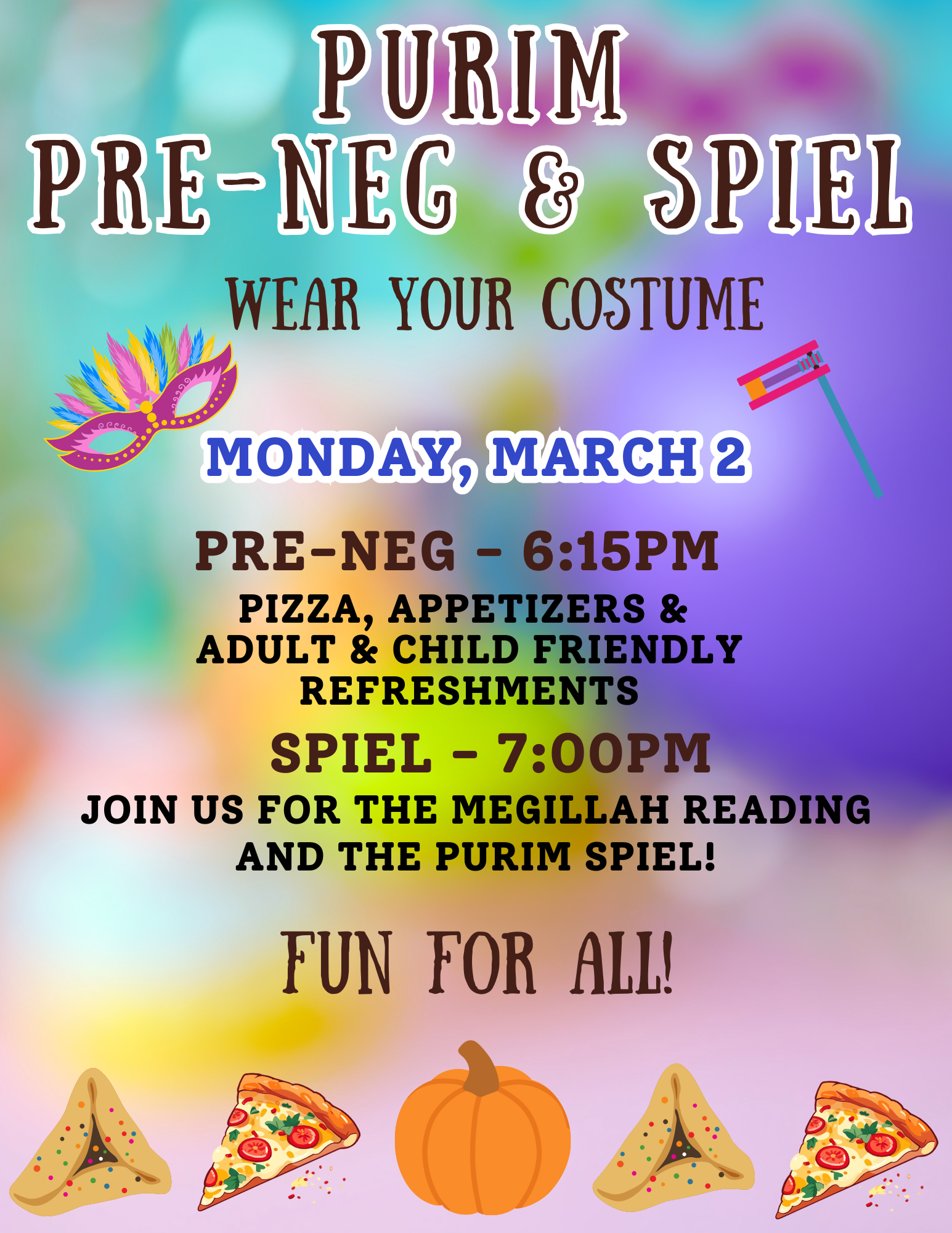 Purim Megillah Reading and Purim Spiel